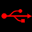 USB symbool