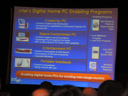 IDF 2004 - Digital Home slides