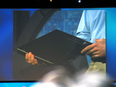 IDF 2004 - Craig Barrett keynote - Dothan notebook