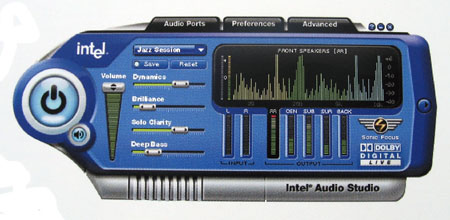 IDF 2004 - Dolby - Audio studio screenshot IDF 2004 - Dolby - Audio studio screenshot