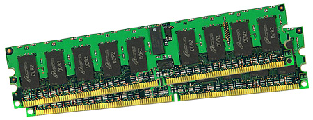 Micron DDR2-geheugenmodules Micron DDR2-geheugenmodules