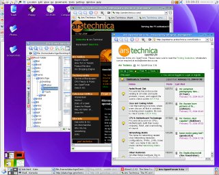 KDE 3.2 desktop screenshot (klein) KDE 3.2 desktop screenshot (klein)