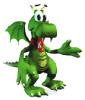 KDE Konqi (draak) logo (klein)