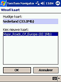 TomTom Navigator 3 screenshots (klein) TomTom Navigator 3 screenshots (klein)
