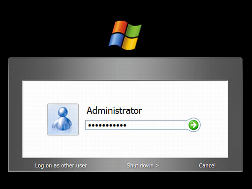 Microsoft Longhorn build 4053 Login
