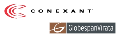 Conxant GlobespanVirata logo Conxant GlobespanVirata logo