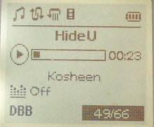 Philips hdd060: LCD (main, klein)