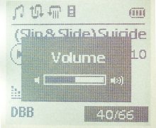 Philips hdd060: LCD (volume, klein)