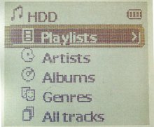 Philips hdd060: LCD (library, klein)