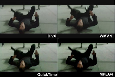 Screenshots na codec's (klein)