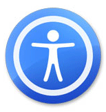 Apple's Universal Access logo
