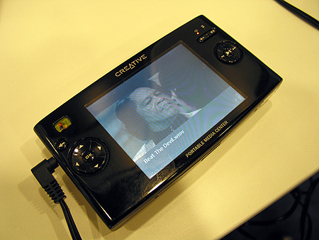 IDF 2004: Creative Portable Media Center IDF 2004: Creative Portable Media Center