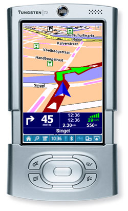 TomTom for Tungsten T3