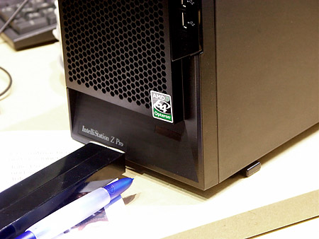 CeBIT 2004: IBM IntelliStation A Pro workstation