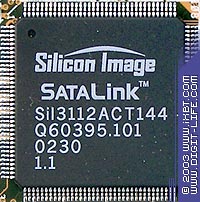 Silicon Image Sil3112 chip