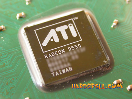 ATi Radeon 9550-chip ATi Radeon 9550-chip