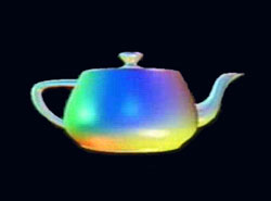 NV40 theepot met veel lichten