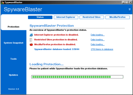 SpywareBlaster 3.0