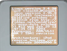 Linux op de iPod Linux op de iPod