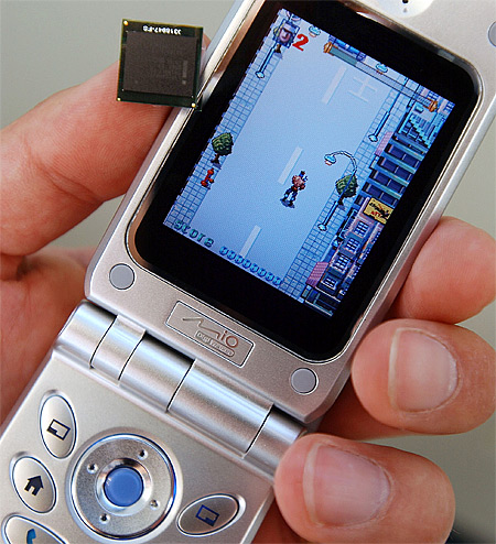 XScale processor met telefoon