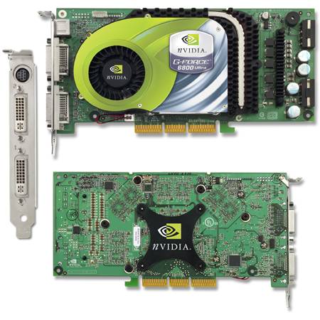 nVidia GeForce 6800 Ultra (3 kanten, groot)