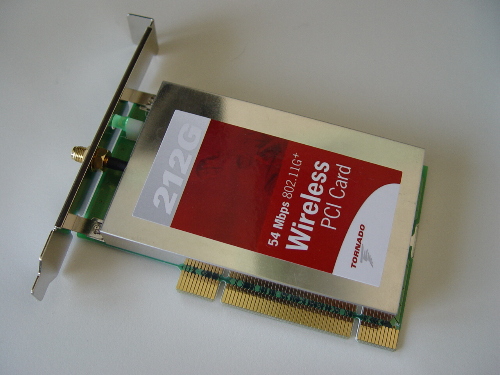 wiiireless review - Tornadi PCI wireless wiiireless review - Tornadi PCI wireless