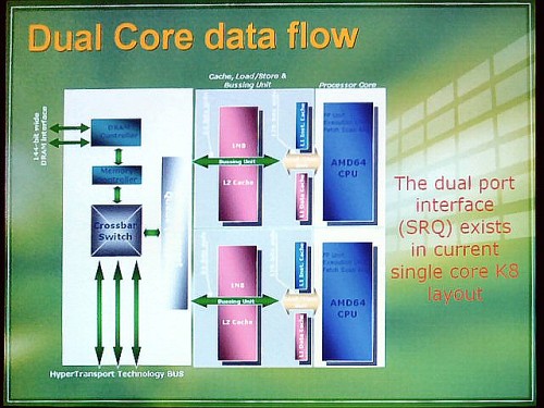 AMD64 dual-core architectuur AMD64 dual-core architectuur