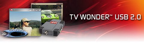 ATi TV Wonder USB 2.0 tv-tuner ATi TV Wonder USB 2.0 tv-tuner