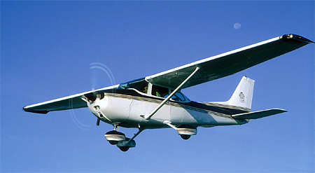 Cessna 172 in de lucht Cessna 172 in de lucht