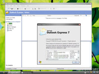 Windows Longhorn build 4074 - Outlook Express 7 (klein)