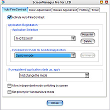 Eizo Screenmanger screenshot 2 (klein) Eizo Screenmanger screenshot 2 (klein)