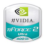 nForce2 Ultra 400Gb logo nForce2 Ultra 400Gb logo
