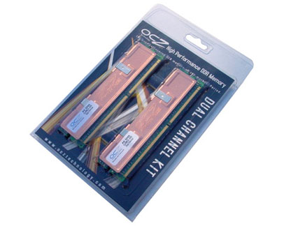 OCZ dual channel PC-4800 600MHz matched pair OCZ dual channel PC-4800 600MHz matched pair