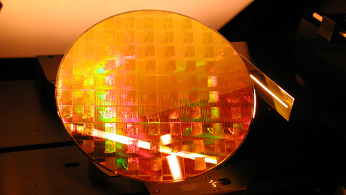 Itanium wafer
