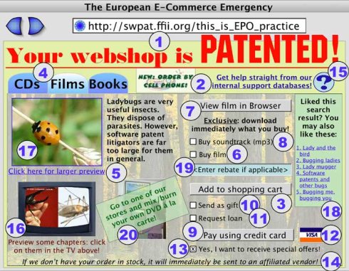 FFII - gepatenteerde webshop FFII - gepatenteerde webshop