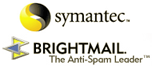 Symantec + Brightmail logo