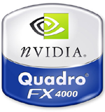 Logo nVidia Quadro FX 4000