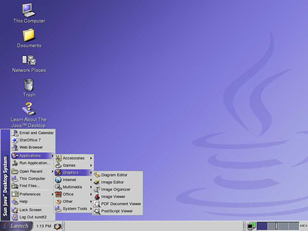 Sun Java Desktop System 2 (klein) Sun Java Desktop System 2 (klein)