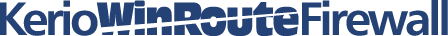 Kerio WinRoute Firewall logo (zonder versienummer)