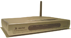 X-Micro WLAN 11g Broadband Router