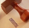 Stempel vertrouwelijk