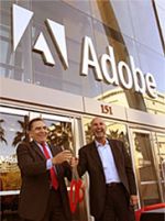 Adobe kantoor met directeur