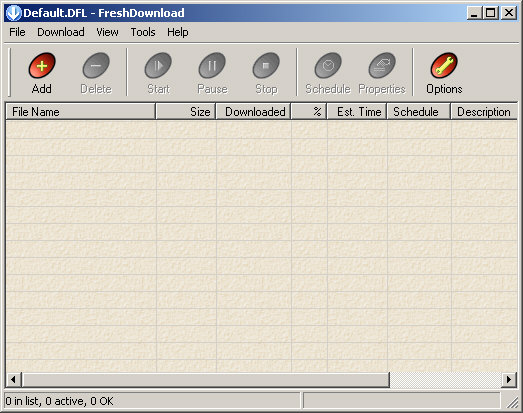 Fresh Download 7.05 screenshot