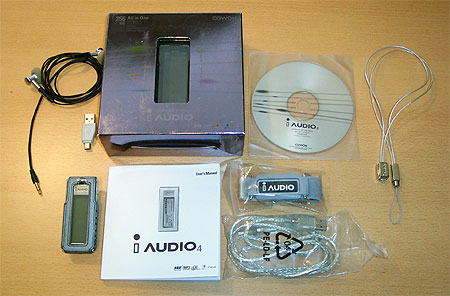 Cowon iAudio 4: accessoireset