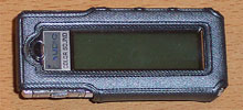 Cowon iAudio 4: beschermhoesje (voorkant)