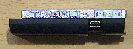 iAudio 4: USB-poortje