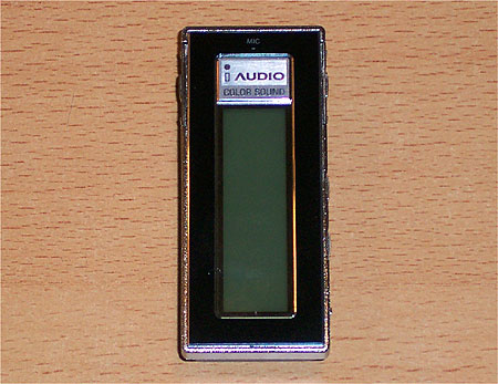 Cowon iAudio 4: voorkant