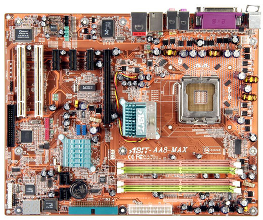 Abit AA8-DuraMax (Intel 925XE Alderwood chipset)