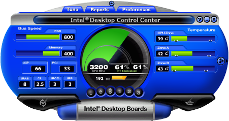 Intel Desktop Control Center