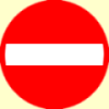 Eenrichtingsverkeer / Stop 